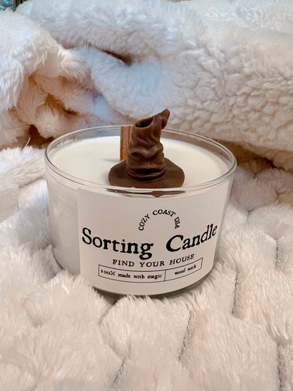 large sorting candle